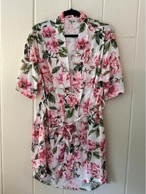 Show Me Your Mumu Brie Robe in "Garden of Blooms" print One Size